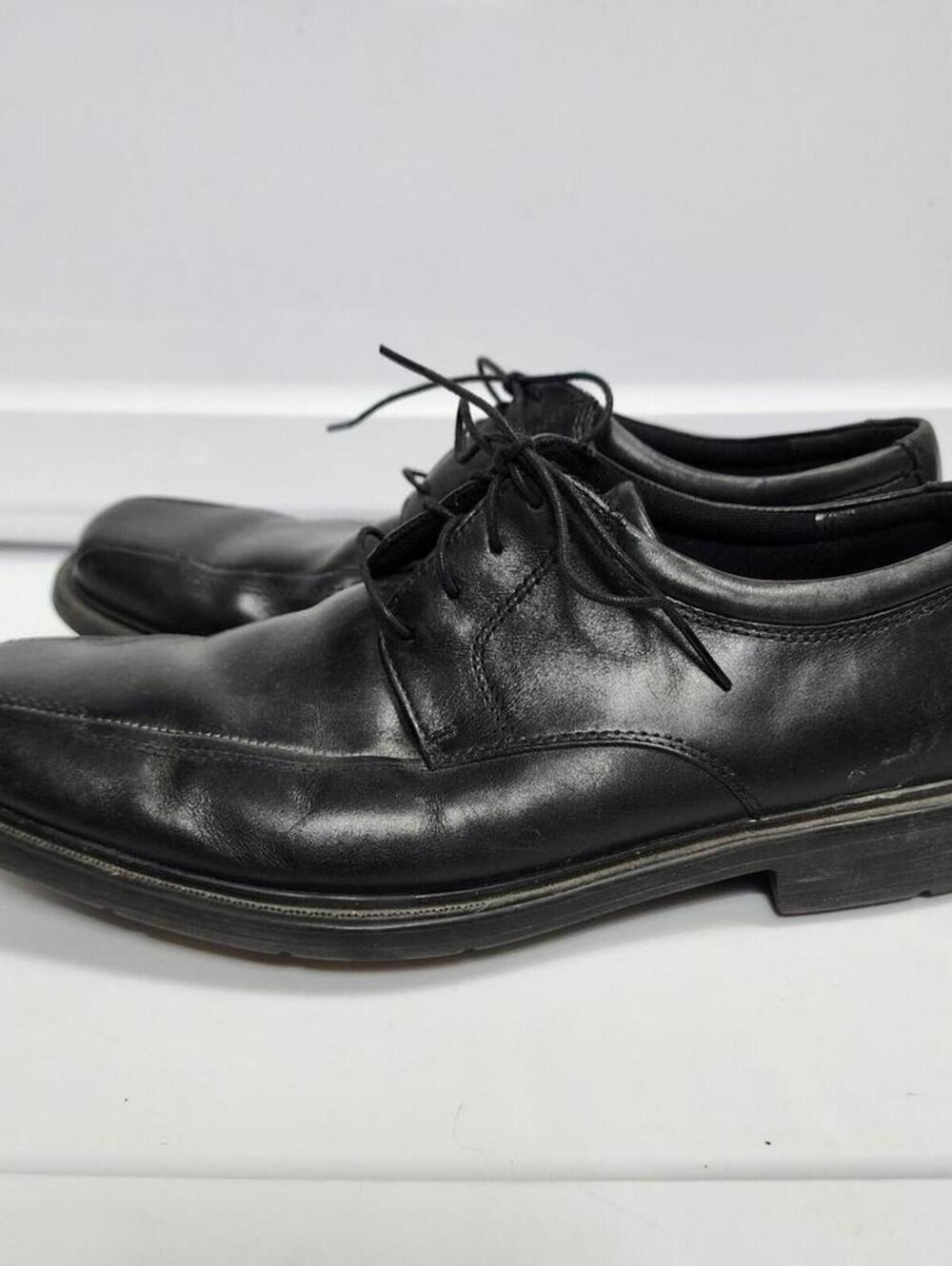 Bostonian 10.5 Black Leather Shoes Shoes
